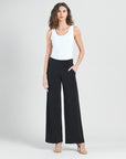 Signature Wide Leg Pocket Pant - Black