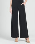 Signature Wide Leg Pocket Pant - Black