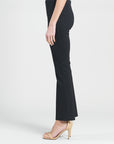 Ponte Knit - Boot Cut Pant - Black