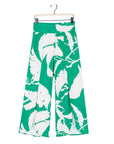 Front Slit Ankle Petal Pant - Floral Branch - Limited Sizes - MED, LRG