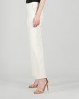 Rayon-Ponte Knit - Loose Leg Pocket Pant - Khaki