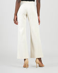 Rayon-Ponte Knit - Loose Leg Pocket Pant - Khaki