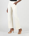 Rayon-Ponte Knit - Loose Leg Pocket Pant - Khaki