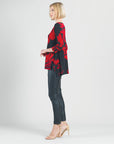 Parachute Hem Tunic - Hibiscus Petal