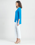 Parachute Hem Tunic - Brilliant Blue - Final Sale