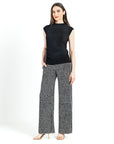 Side Ruched Cap Sleeve Top - Black - Final Sale!