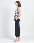 Sleeveless Center Front Tie Top - Chevron Stripe - Final Sale!