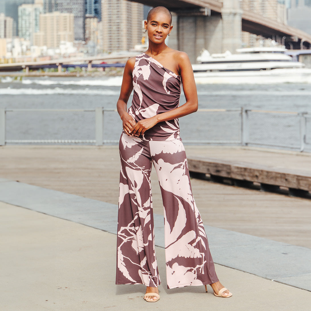Palazzo Pant - Floral Stem – Clara Sunwoo