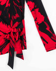 Side Tie Waist Tunic - Hibiscus Petal