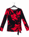 Side Tie Waist Tunic - Hibiscus Petal