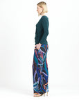 Side Tie Waist Top - Hunter Green - Final Sale!