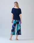 Signature Modern Gaucho Pant - Floral Dream