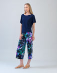 Signature Modern Gaucho Pant - Floral Dream