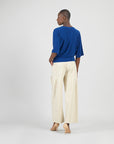 Side Tie Top - Cobalt