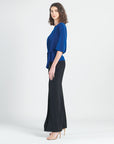 Side Tie Top - Cobalt