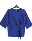 Side Tie Top - Cobalt