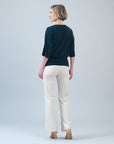 Signature Side Tie Top - Hunter Green - Final Sale