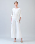 Signature Side Tie Top - Ivory - Limited Sizes