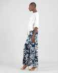 Signature Side Tie Top - Ivory