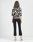 Signature Side Tie Top - Leaf Shadow