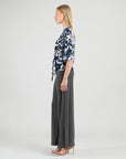 Side Tie Top - Moonlit Floral