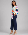 Signature Side Tie Top - Sunburst Petal - Final Sale