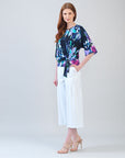 Signature Side Tie Top - Floral Dream