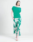 Dolman Short Sleeve Top - Emerald - Final Sale!
