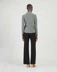 Mock Funnel Neck Top - Olive