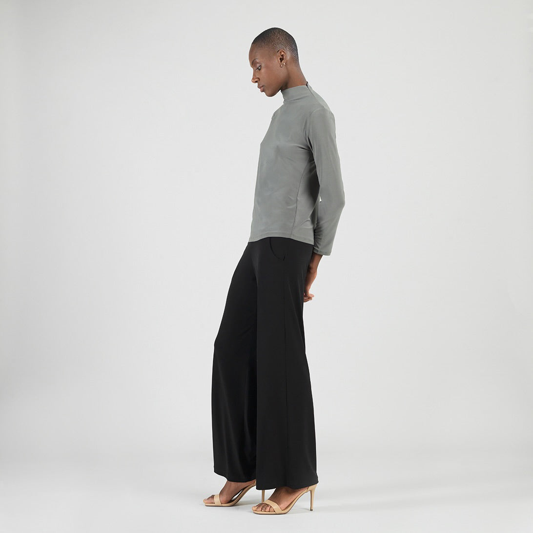 Mock Funnel Neck Top - Olive - Limited Sizes – Clara Sunwoo