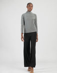 Mock Funnel Neck Top - Olive