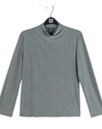 Mock Funnel Neck Top - Olive