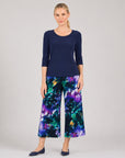 Reversible Twist Cut Out Top - Navy - Final Sale