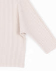 Chunky Ribbed - Funnel Neck Sweater Top - Sand - Final Sale!