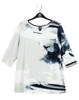 Scoop Neck Tunic - Misty Petals - Final Sale!