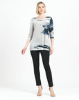 Scoop Neck Tunic - Misty Petals - Final Sale!