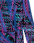 Side Twist Top - Track Stripe-Multi