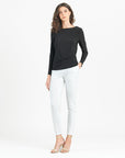 Side Twist Top - Black