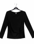 Side Twist Top - Black
