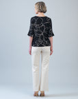 Tulip Cuff Top - Floral Starlight