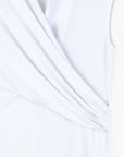 Surplice Crossover Top - White