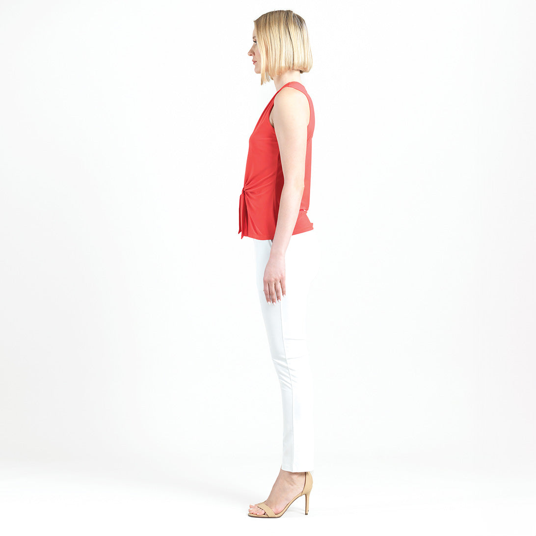 ◆25SS HUG YOUR SKIN Flared V-Neck Sleeveless/2色◆ T49_3PTH-CORAL-SIDE-F24.jpg?v=
