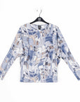 Butter Knit - Textured Dolman Sleeve Top - Mosaic Tile - Final Sale!