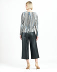 Dolman Sleeve Top - Python Taupe - Final Sale!