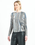 Dolman Sleeve Top - Python Taupe - Final Sale!