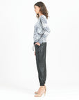 Cozy Shimmer Texture - Dolman Sleeve Sweater Top - Final Sale!