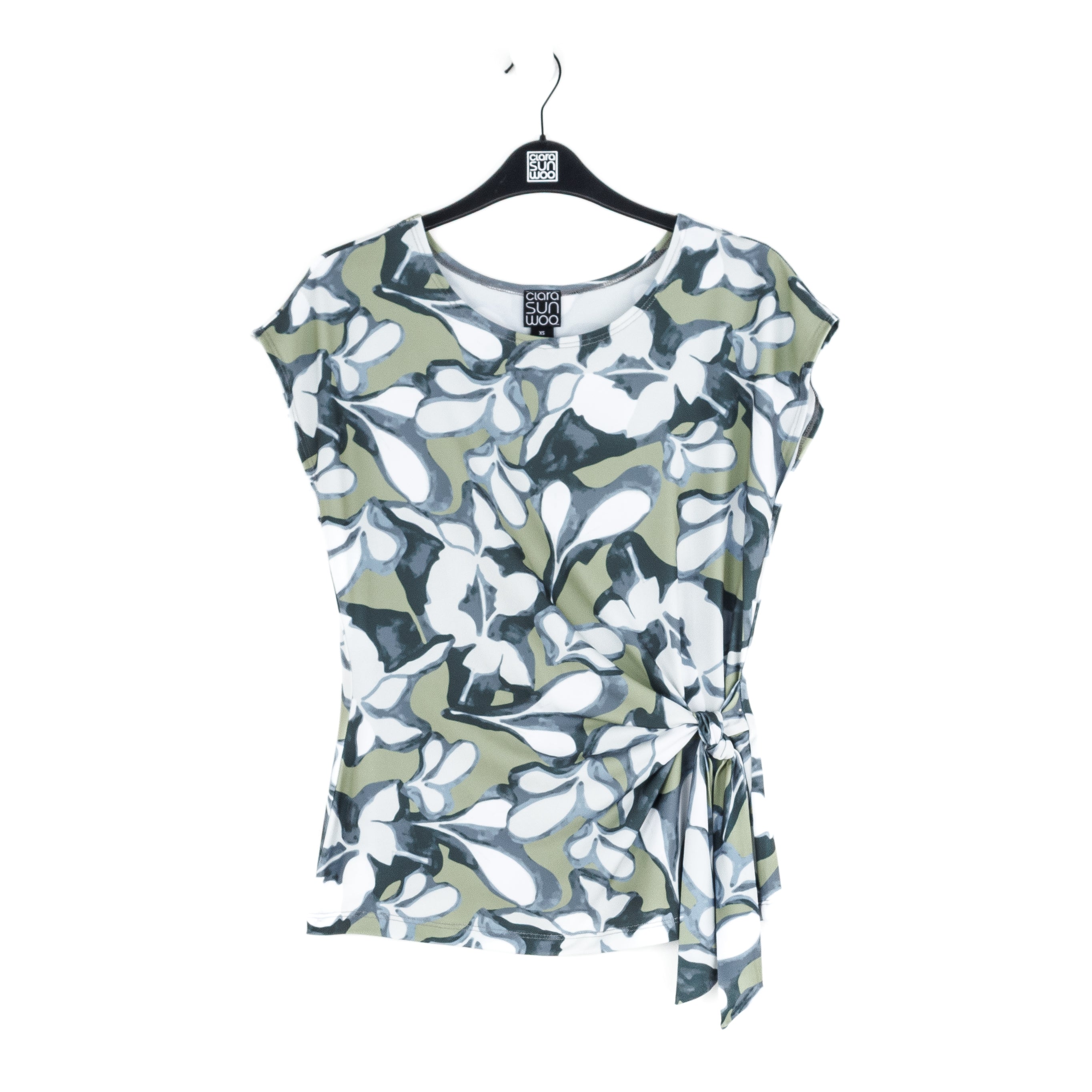 Slant Sleeve Side Tie Top - Orchid Veil - Final Sale – Clara Sunwoo