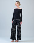 Signature Palazzo Pant - Floral Starlight