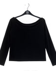 Modern Off Shoulder Top - Black