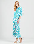 Reversible Back Tie Top - Paradise Petal